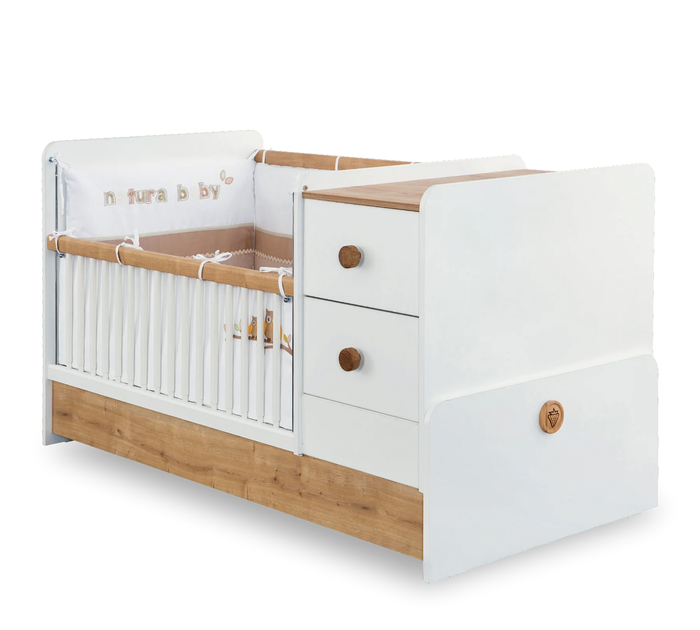 Natura Baby St Convertible Baby Bed [75x160 Cm]